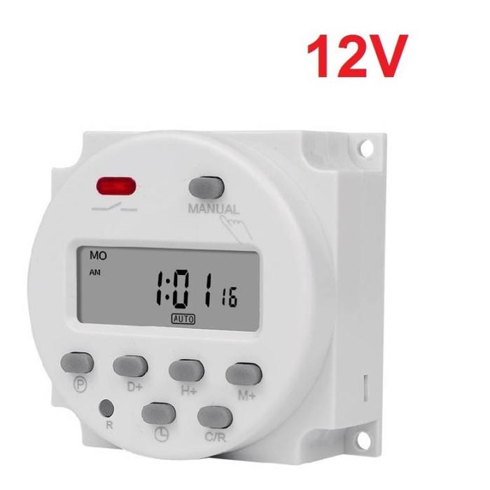 Gambar Timer Switch Digital Time Delay Relay 220V 12V CN101A Untuk Lampu - 12v dari Rumixx_NEW undefined Tokopedia