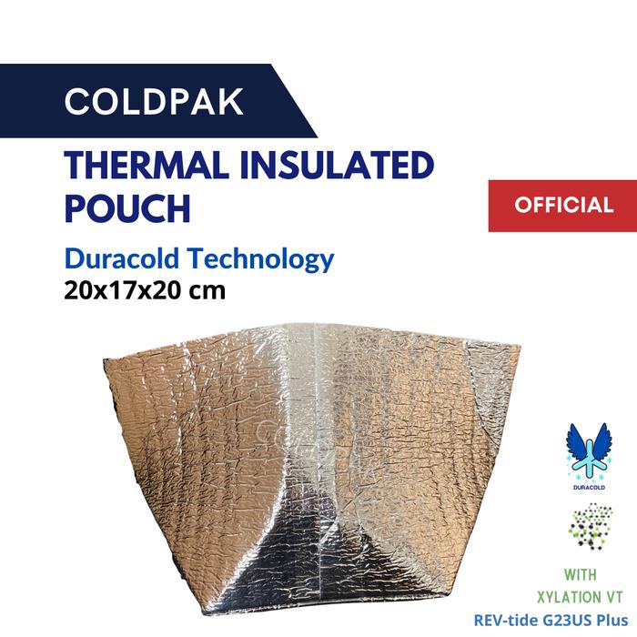 Gambar Kantong Packaging Makanan Tahan Dingin Thermal Insulation Pouch - 20x17x20 cm dari Coldpak Kota Administrasi Jakarta Barat Tokopedia