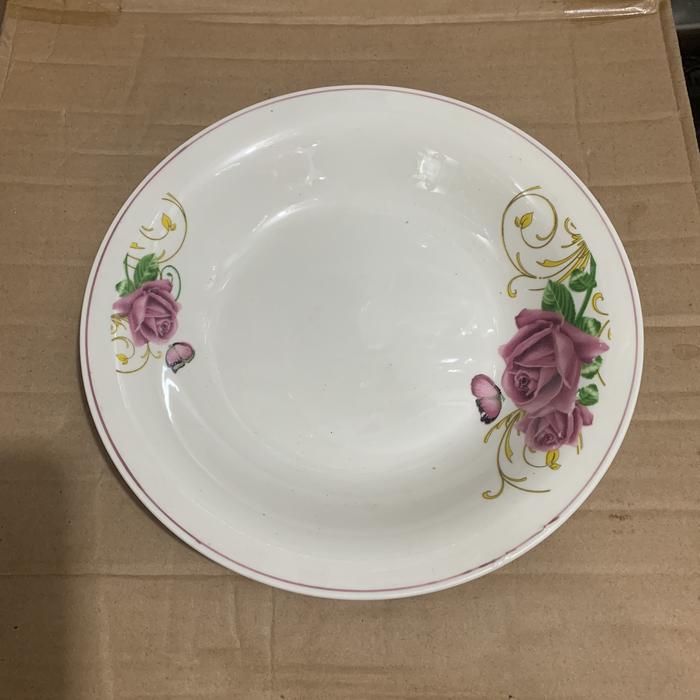 Gambar Piring Keramik Bunga - Mangkok Keramik Bunga Dinasty - Piring ungu dari Sudut Rumah Co undefined Tokopedia