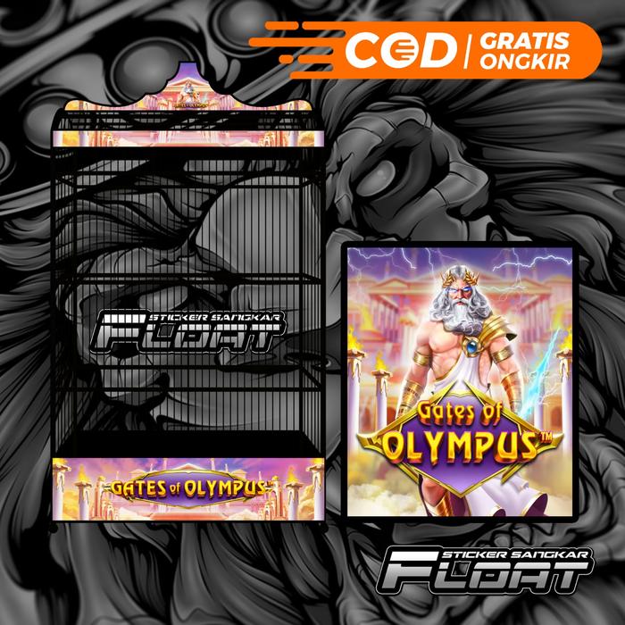 Gambar STIKER DECAL SANGKAR KOTAK REPLIKA KOSAN MOTIF ZEUS - Kosan 40x40 dari FLOAT Creative Product undefined Tokopedia