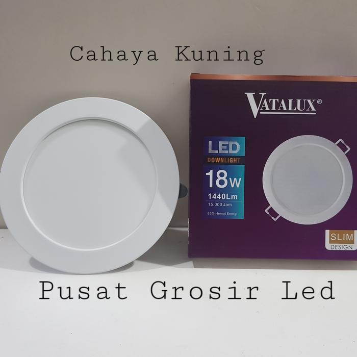 Gambar Led Panel Vatalux 18 Watt Inbow / Downlight Led Vatalux 18 watt - Putih dari Pusat Grosir Led MMJ undefined 5 Tokopedia