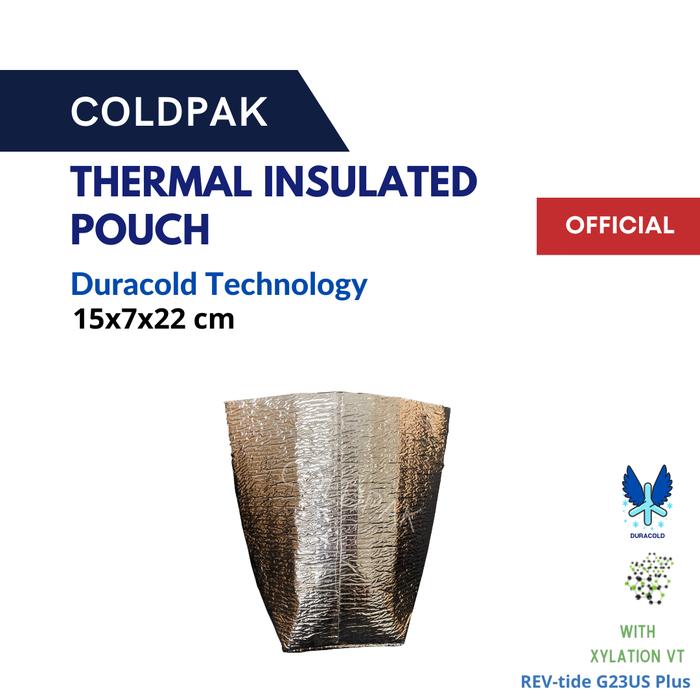 Gambar Kantong Packaging Makanan Tahan Dingin Thermal Insulation Pouch - 15x7x22 cm dari Coldpak undefined Tokopedia