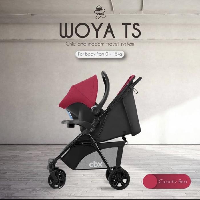 Woya Cbx Buggy Jual Stroller CBX Woya Travel System Merah Kota