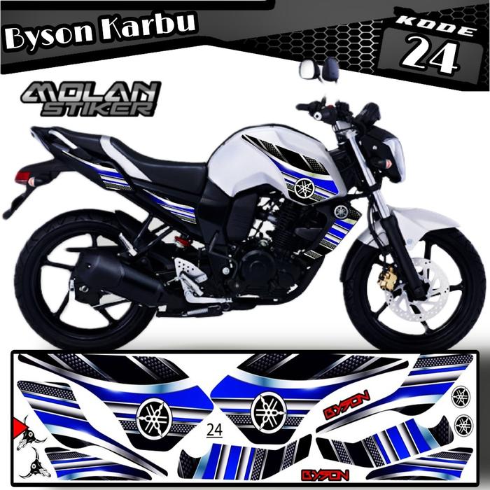 Gambar Sticker Striping Variasi Yamaha Byson Karbu 2010-2016 - 024 dari MOLAN Stikerr undefined Tokopedia