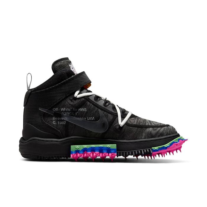 Jual nike air force mid x off white black Jakarta Selatan