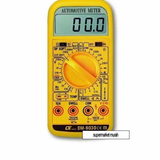 Gambar LUTRON DM-9030 AUTOMOTIVE TESTER dari supermarketmurah1 undefined Tokopedia