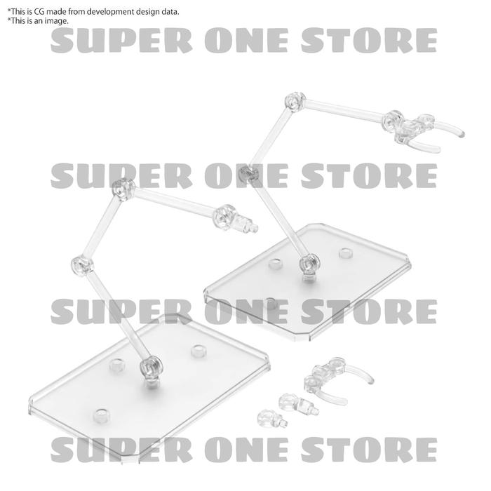 Gambar ACTION BASE 6 CLEAR COLOR MODEL KIT BANDAI - DOWN PAYMENT dari Super One Store ID undefined Tokopedia