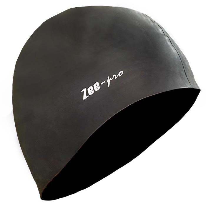 Gambar Swimming Cap Zeepro Topi Renang Silicone Penutup Kepala Karet - Hitam dari Zeepro Bali undefined Tokopedia
