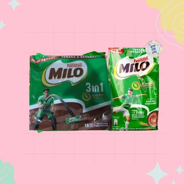 Gambar milo malaysia 3 in 1 isi 18 sachet dari Nitipforlyfe undefined Tokopedia