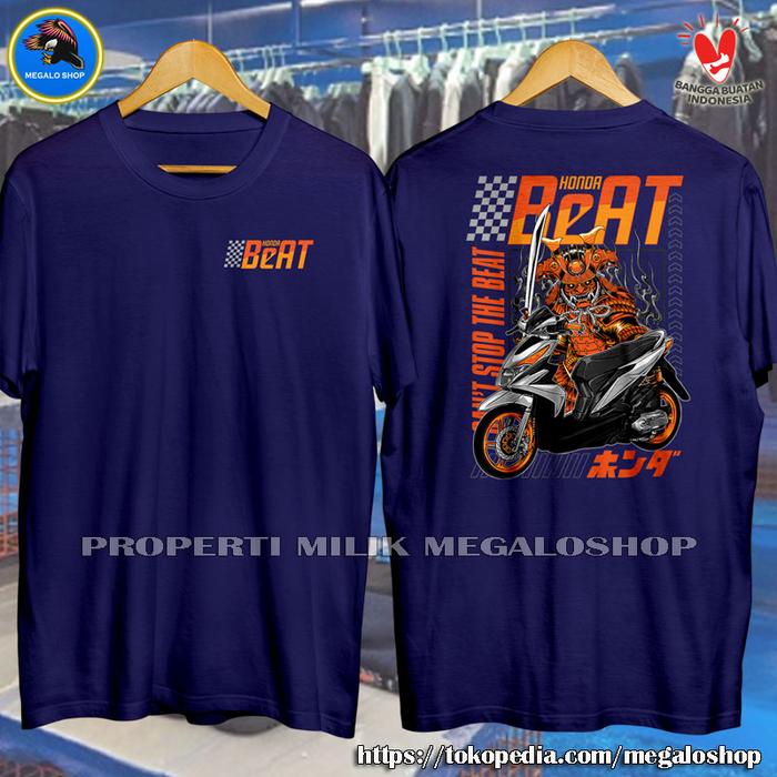 Gambar Baju Kaos Motor Beat Fi Keren Modifikasi Street Komunitas Racing - Navy, XXXL dari megaloshop88 undefined Tokopedia