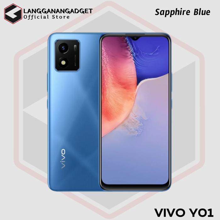 Gambar VIVO Y01 2/32 Termurah • Garansi Resmi VIVO Indonesia • - Sapphire Blue dari LanggananGadget undefined Tokopedia
