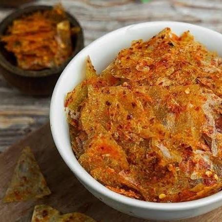 Gambar keripik kaca pedas daun jeruk/keripik beling/kripca/beledag - Cabai Merah dari kaya_snack undefined Tokopedia