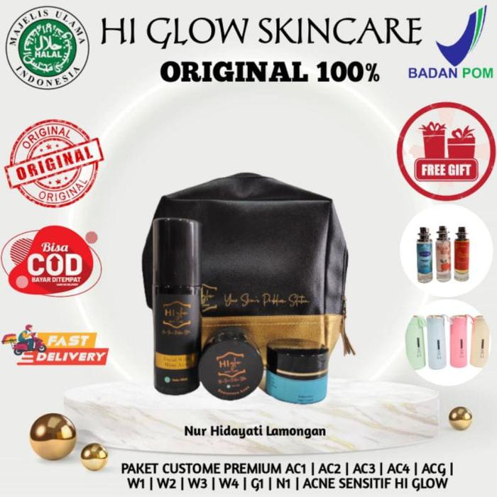 Gambar PAKET CUSTOME PERMIUM AC1/AC2/AC3/AC4/N1/ACNE SENSITIF/W1/W2/W3 - AC4 dari Central skincare indonesia undefined Tokopedia