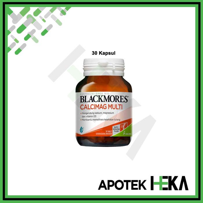 Gambar Blackmores Calcimag Multi - Memelihara Kesehatan Tulang - 30 Tablet dari Apotek Heka Bekasi undefined Tokopedia
