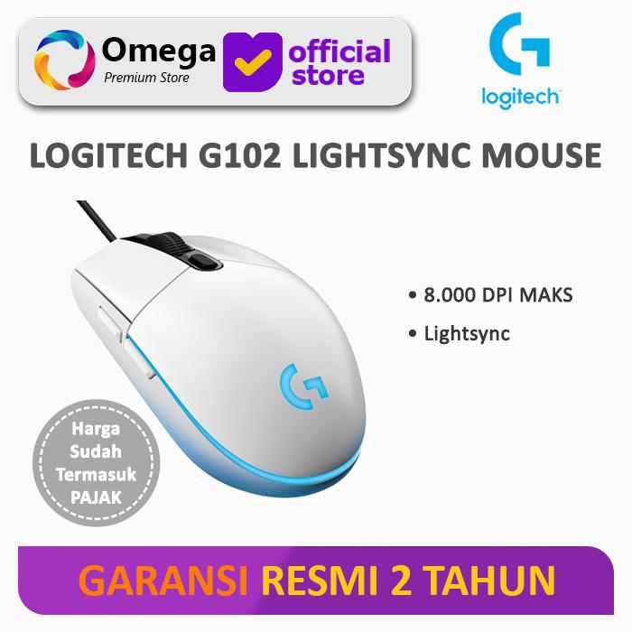 Gambar Logitech G102 Lightsync Gaming Mouse - Putih dari Omega Premium Store undefined Tokopedia