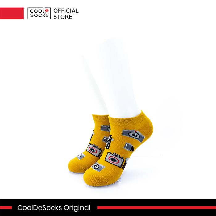 Gambar CoolDeSocks Original | Kaos Kaki Pendek - Cameras dari CoolDeSocks undefined Tokopedia