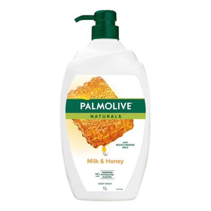 Gambar Sabun Mandi Cair Palmolive Naturals Shower Gel 1L Pump - Milk & Honey dari TOP.co.id undefined Tokopedia