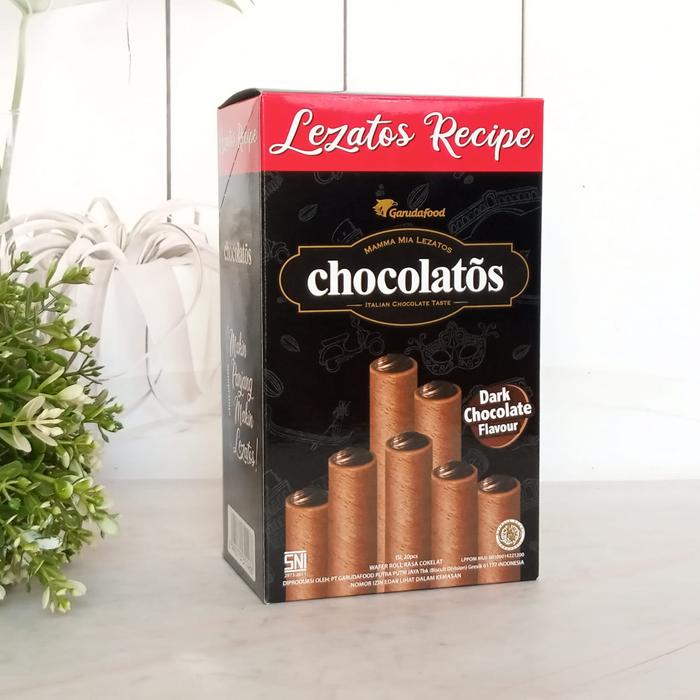 Gambar 10 pcs Chocolatos Gery/Grande/Hazelnut/Dark/Sweet Cheese - Dark dari Andira Inti Retailindo undefined Tokopedia