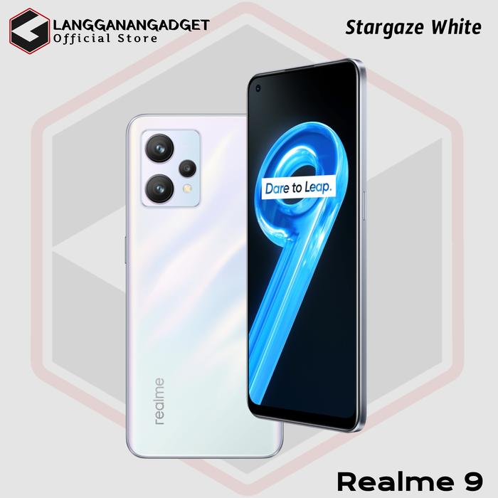 Gambar Realme 9 8/128 Termurah • Garansi Resmi REALME Indonesia • - Stargaze White dari LanggananGadget undefined Tokopedia