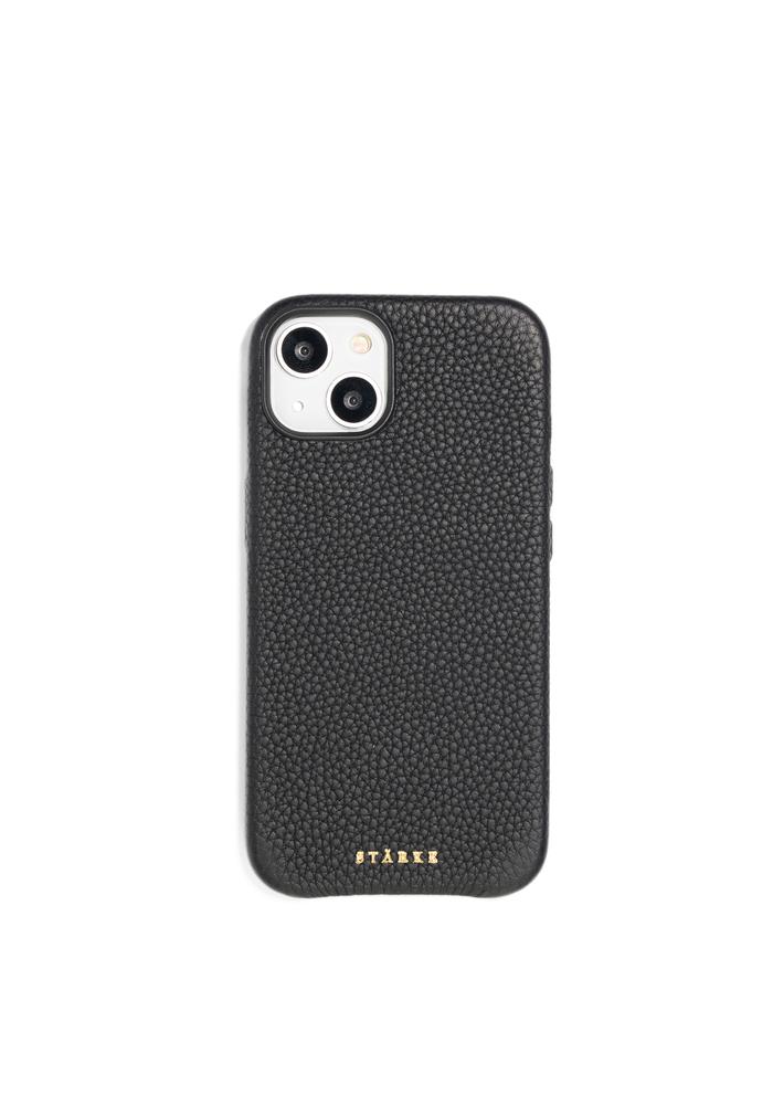 Gambar Casing HP iPhone 13 Aesthetic Premium Leather Cover iPhone Aegis Fawn - Black dari STARKE Leather undefined Tokopedia