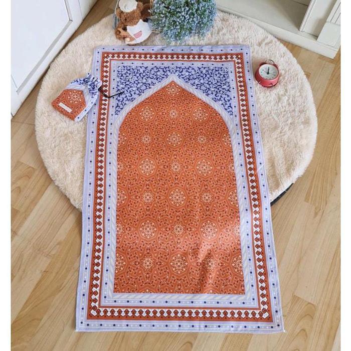 Gambar SAJADAH TURKI SAJADAH TRAVELING JUMBO - konya terakota dari gangsar makmur undefined Tokopedia