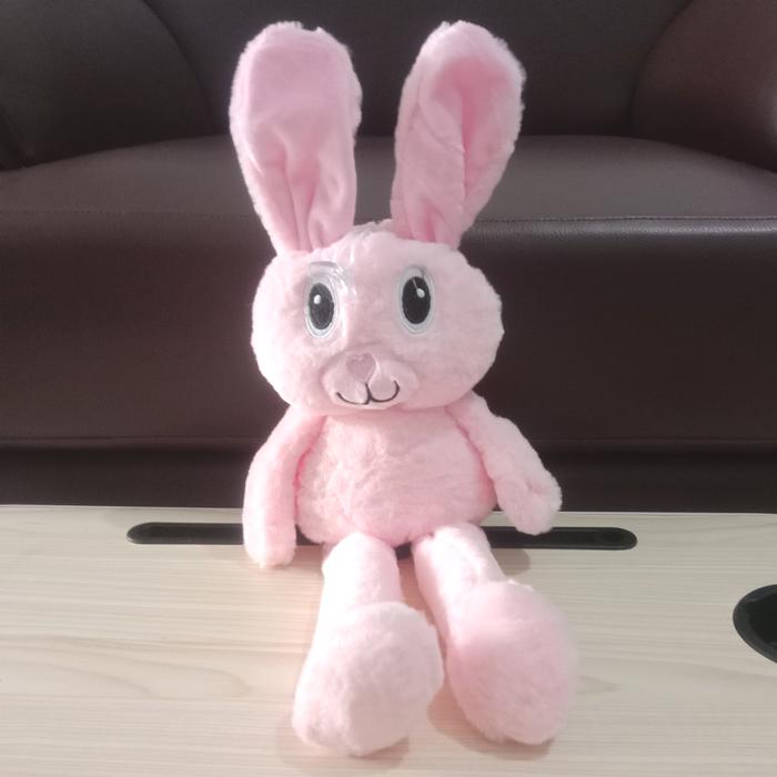 Gambar Mainan Boneka Kelinci Lala telinga kaki bisa tarik panjang pendek - Pink Polos dari sidharta123 undefined Tokopedia