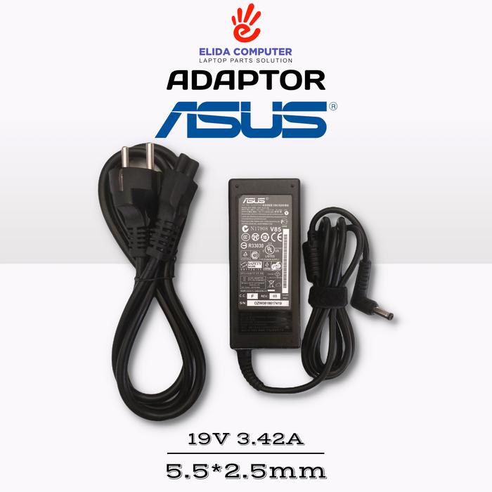 Gambar Adaptor Charger Asus X45 X45A X45C X45U X45V X45VD 19v 3.42a dari ElidaComputer undefined Tokopedia