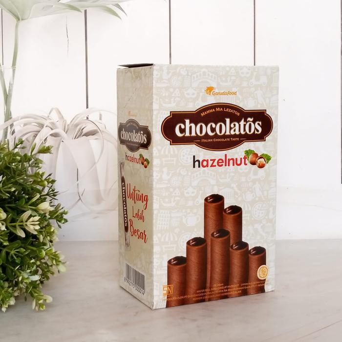 Gambar 10 pcs Chocolatos Gery/Grande/Hazelnut/Dark/Sweet Cheese - Hazelnut dari Andira Inti Retailindo undefined Tokopedia