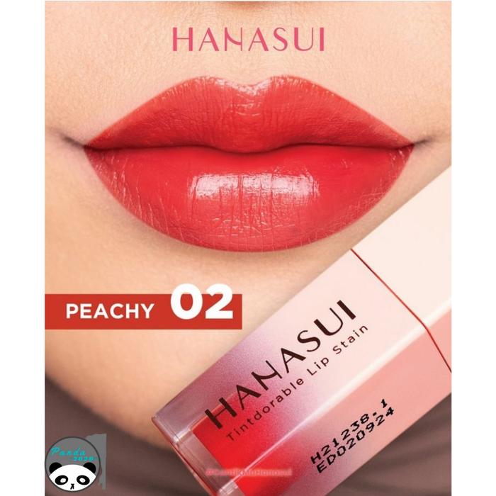 Gambar Hanasui Lip Stain - 02. Peachy dari Panda202 undefined Tokopedia