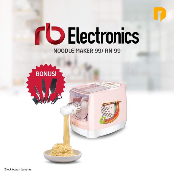 Gambar Mesin Pembuat Mie Sehat Otomatis Noodle Maker 99 RN 99 RB Electronics dari Lanusha Project undefined Tokopedia