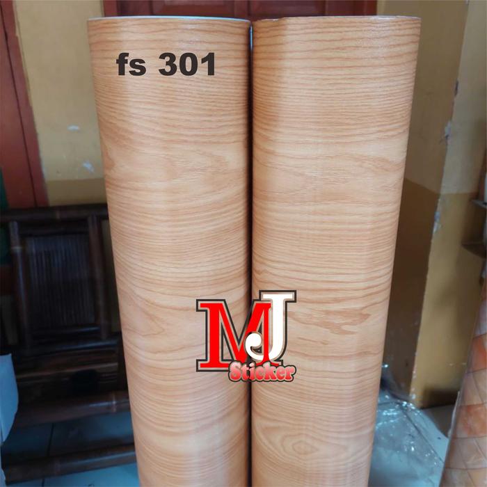 Gambar HPL sticker/HPL motif kayu triplek/marmer/decosheet sticker/stiker HPL - fs 301 dari Mulia Jaya Sticker undefined Tokopedia