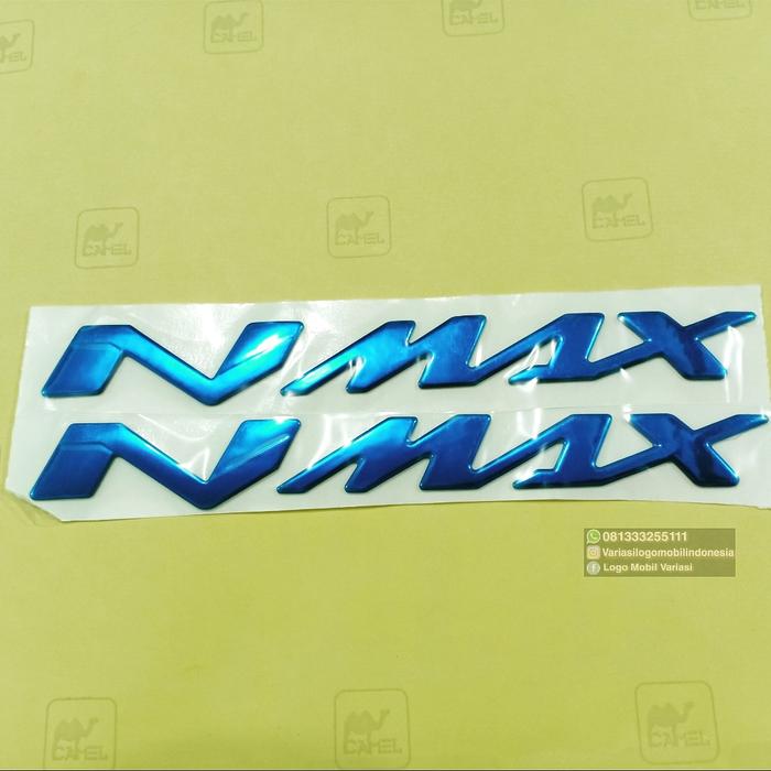 Gambar 2pcs SEPASANG Emblem logo yamaha NMAX TMAX XMAX original body motor - Nmax Biru dari Variasi logo mobil indonesia undefined Tokopedia