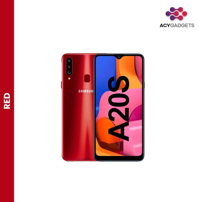 Gambar SAMSUNG GALAXY A20S 4/64GB GARANSI RESMI SEIN - Red dari ACY Gadget Official undefined Tokopedia