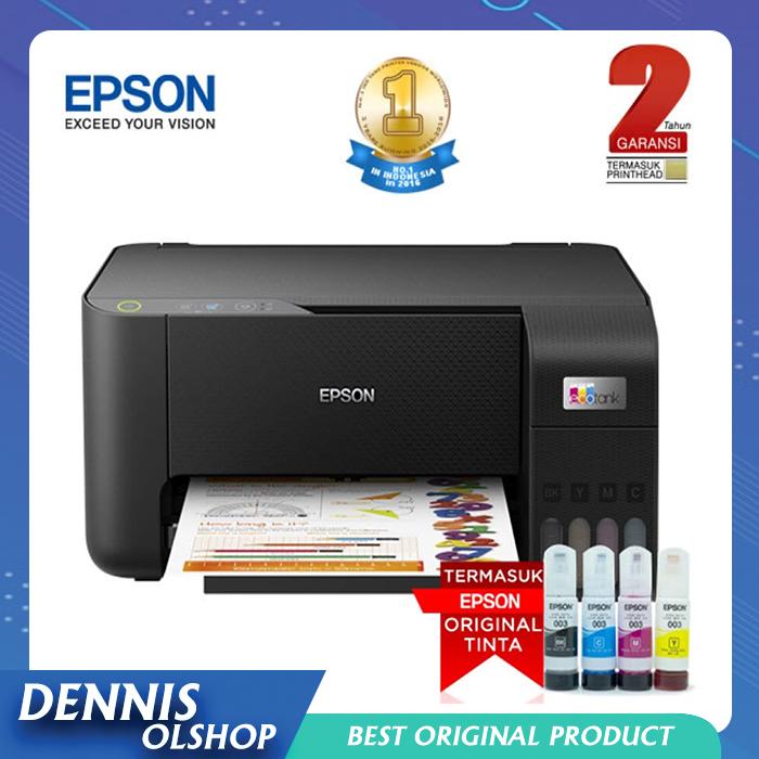 Gambar Epson L3210 EcoTank All in One Ink Tank Printer ( print, scan, copy) - tanpa tinta dari dennisolshop undefined Tokopedia