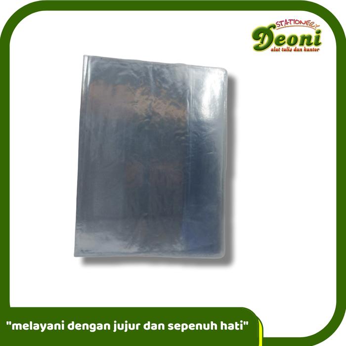 Gambar Sampul Plastik Buku Tulis Plastik Tebal Transparant 12 Lembar - Kwarto dari Toko Deoni Stationery_NEW undefined Tokopedia