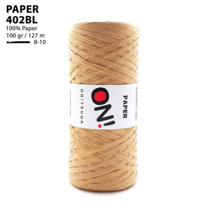 Gambar onitsuga paper yarn 402bl dari Lobbyhobbyhouse undefined Tokopedia