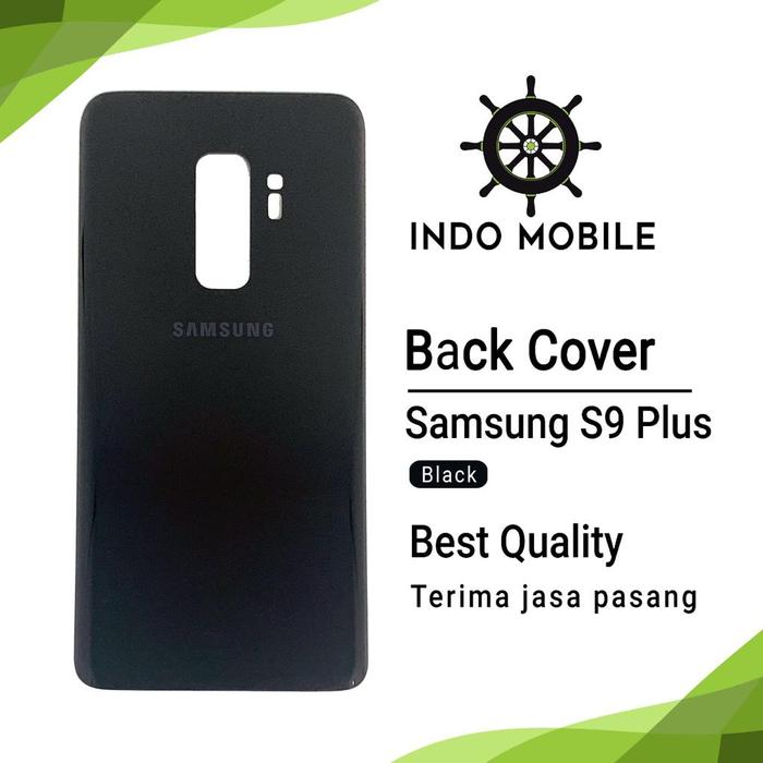 BACKDOOR BACK COVER TUTUP BELAKANG SAM S9 S9 PLUS S9 PLUS, Hitam