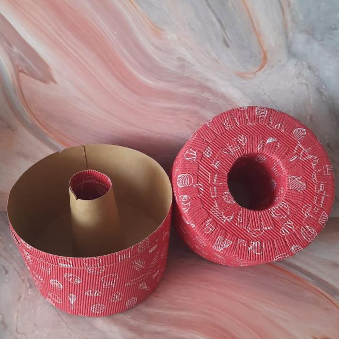 Jual Pannetone Chiffon Bread Cup / Paper Cup / Cetakan Chiffon Roti ...
