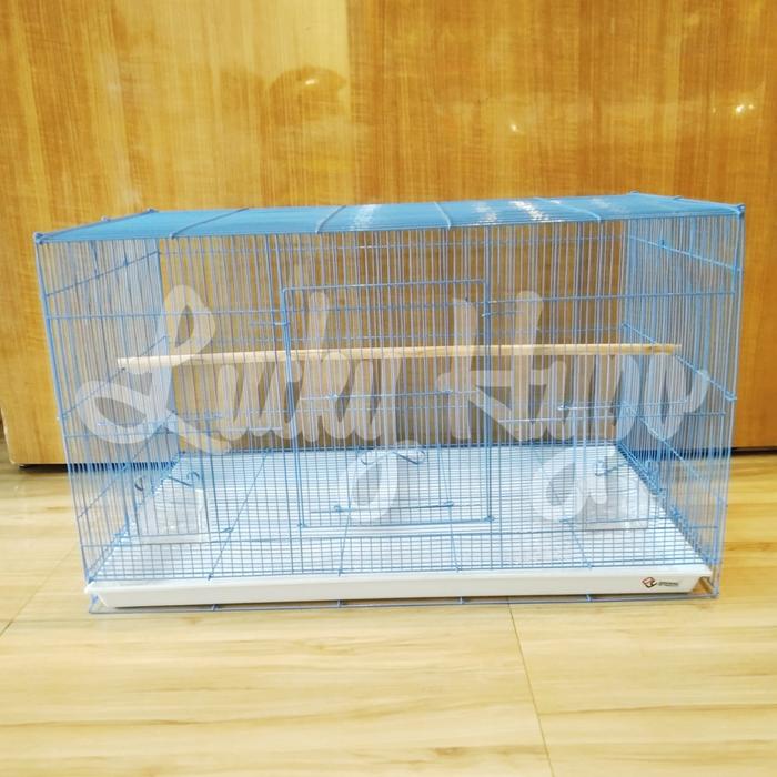 Gambar D610 Dayang Kandang Persegi Jumbo XL Burung Kelinci Kucing SugarGlider - Biru dari Lucky Hypo undefined Tokopedia