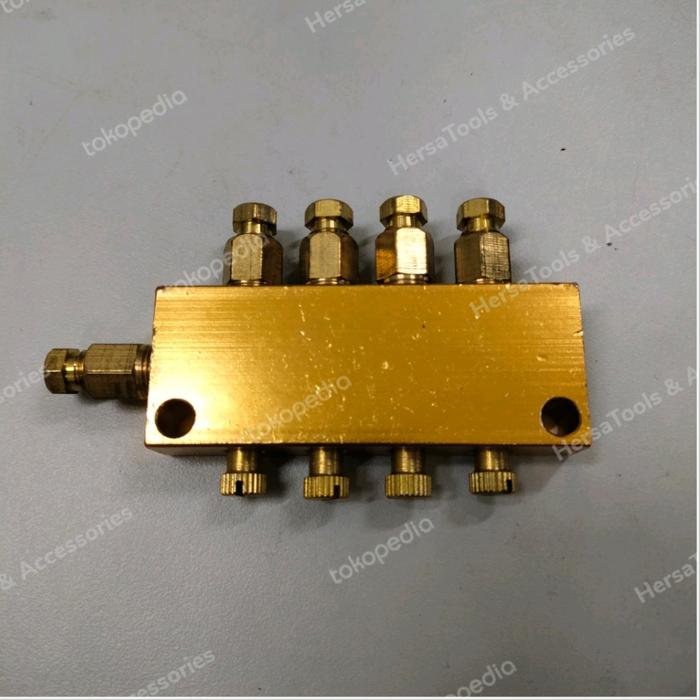Gambar 4 Outlet distributor Oli | Oil Separator Lubrication - Kuning dari HersaTools & Accessories undefined Tokopedia