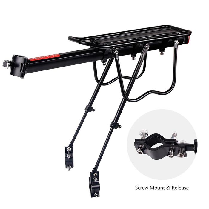 Gambar DEEMOUNT Boncengan Belakang Sepeda Luggage Carrier Rear Rack - Screw Mount dari Domelton Store undefined Tokopedia