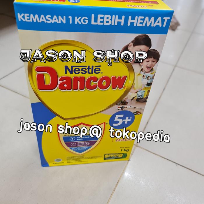 Gambar Susu Dancow 5+ 1 kg/Susu dancow 5+ 1000 gram/Dancow 5+ 1 kg dari Jason Kids n' Baby Shop undefined Tokopedia