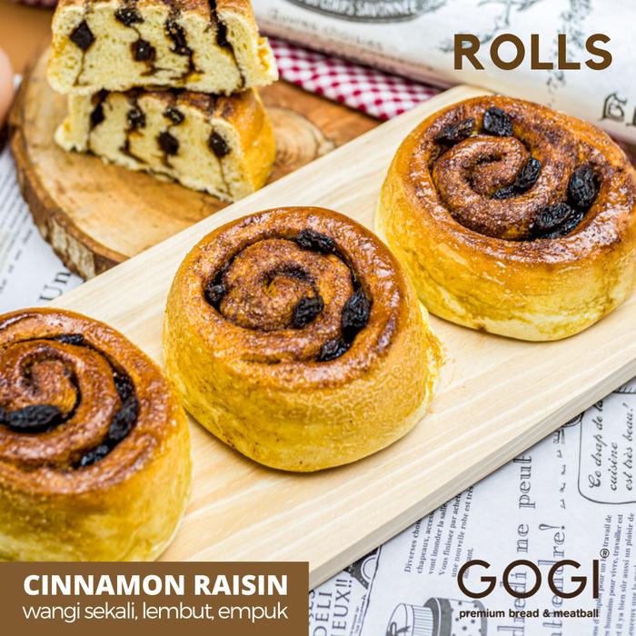 Jual Cinnamon Roll Isi 1 Pcs / Roti Cinnamon Raisin Roll Roti Cinnamon ...