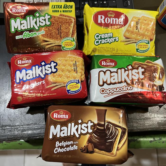 Gambar ROMA MALKIST CRACKERS PACK - MALKIST CRACKER dari CTR GROSIR undefined Tokopedia