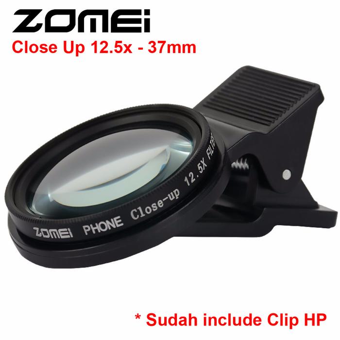 Gambar Zomei Filter Close Up 12.5x - 37mm for Smartphone - Foto Produk Makro dari Cahaya Digital Store undefined Tokopedia