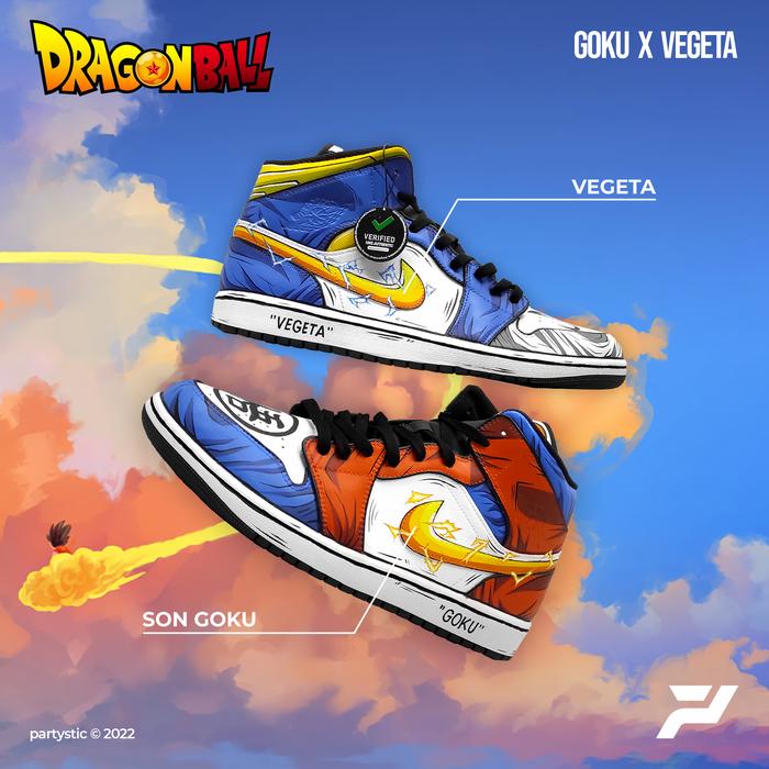 Sneaker Jordan Dragon Ball Tenis Jordan Dragon Ball Goku Super