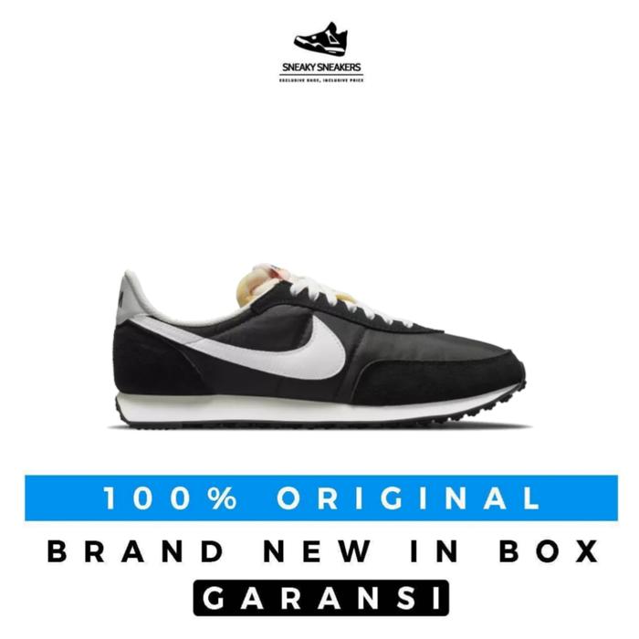 Nike Waffle Trainer Black White DH1349 001 Hitam, di  Sneakysneakers88 Tokopedia