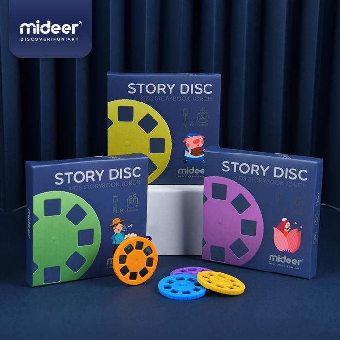 Gambar Mideer Kids Storybook Torch / Mainan Edukasi Montessori - Story Disk-1 dari Happyplayhouseid undefined Tokopedia