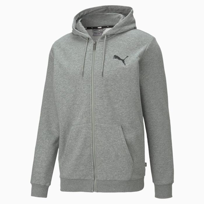 Gambar Puma Hoodie Mens Essentials Small Logo Full-Zip 58670453 sarangsepatu - S dari SarangSepatu undefined Tokopedia