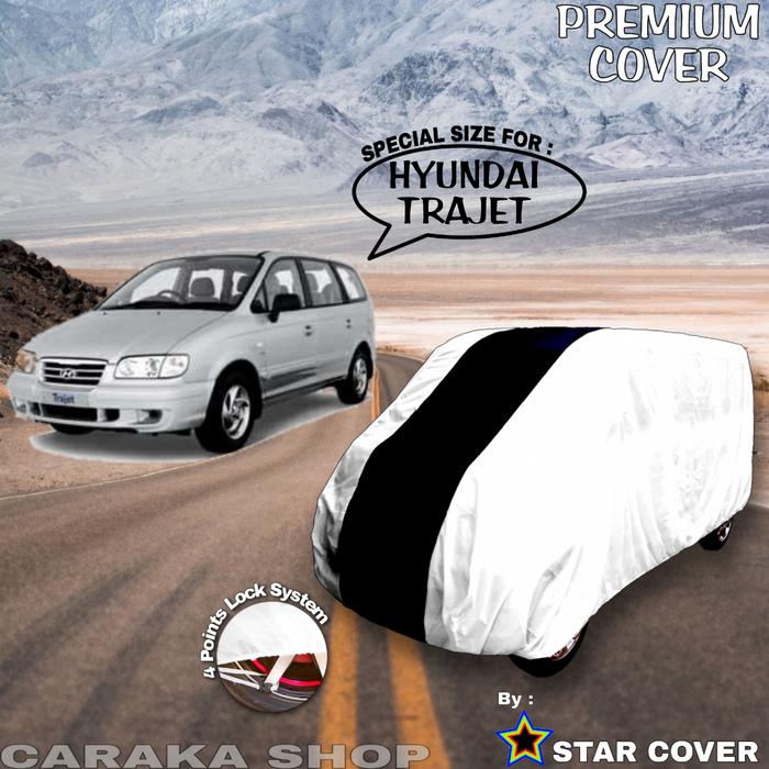 Promo Body Cover HYUNDAI TRAJET Silver Tengah Hitam Sarung Mobil Trajet ...
